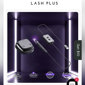 Eyelash Extension Lash Plus - LED Tweezer Attachment Blue Tooth Light